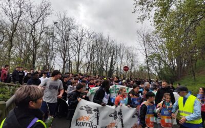 KORRIKA TXIKIA ABADIÑO INSTITUTUAN. EUSKARA GARA!