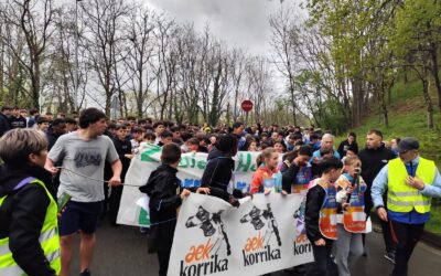 KORRIKA TXIKIA ABADIÑO INSTITUTUAN. EUSKARA GARA!