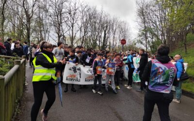 KORRIKA TXIKIA ABADIÑO INSTITUTUAN. EUSKARA GARA!